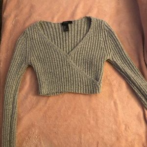 FOREVER 21 KNIT CROP TOP